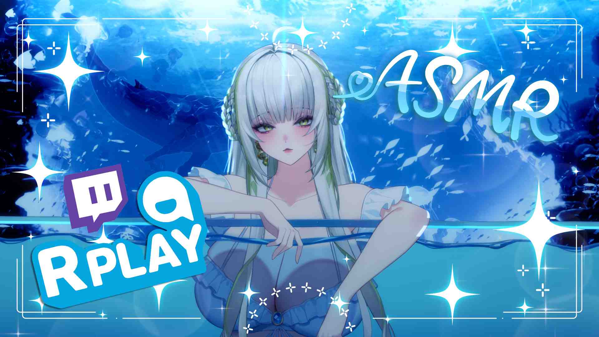 【Seldea/黑3DIO/ASMR】Splish splash💚🐍 #vtuber